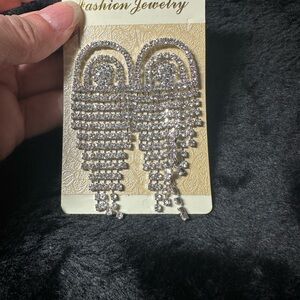 Elegant Silver Dangle Earrings